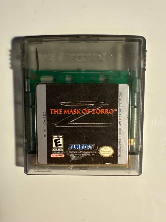 The Mask of Zorro 🔥🔥 for Game Boy Color