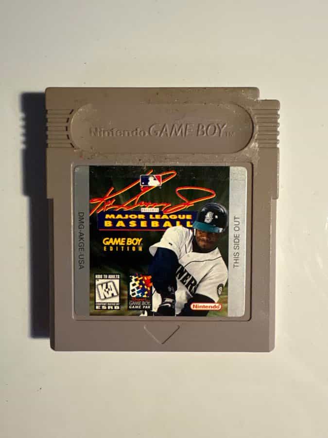 Ken Griffey Jr Presents Major League Baseball 🔥🔥 for Game Boy
