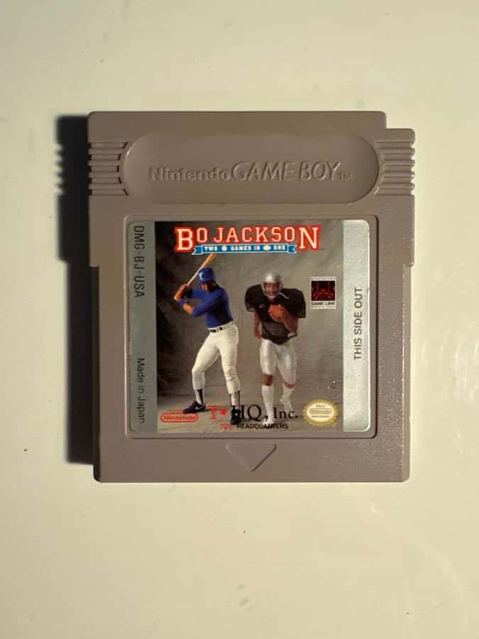 Bo Jackson: Two Games in One 🔥🔥 for Game Boy